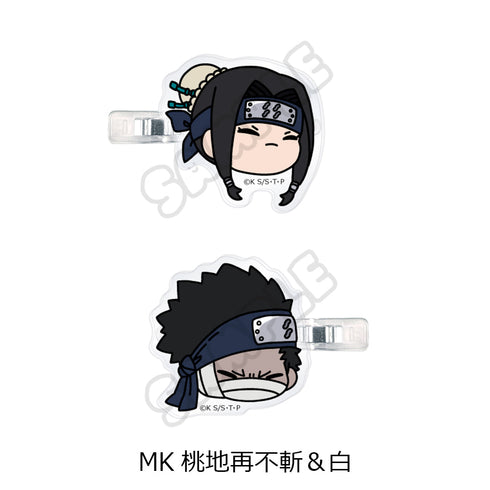 『NARUTO-ナルト-』前髪クリップ MK 桃地再不斬&白